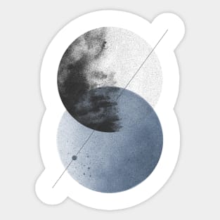 Cosmos graphics art Sticker